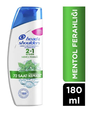 Head And Shoulders 2 Si 1 Arada Menthol Ferahlığı Şampuan 180 ml