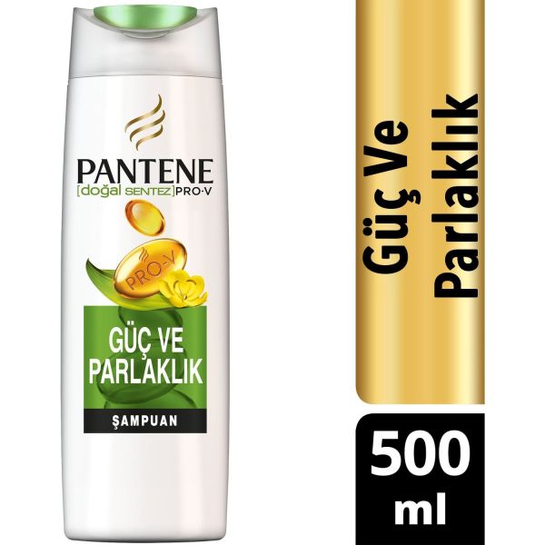 Pantene Güç ve Parlaklık Şampuan 500 ml