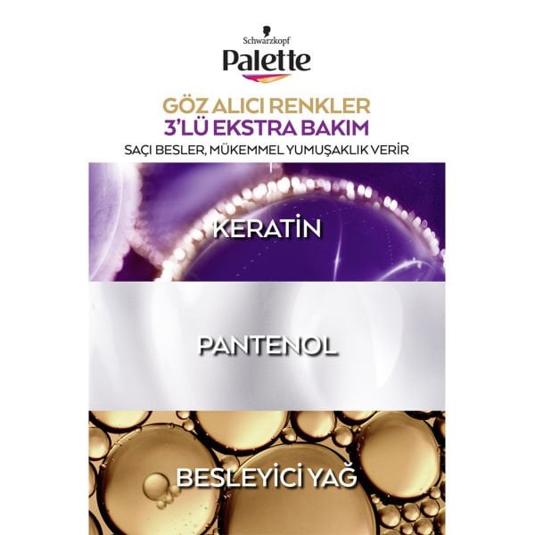 Palette Göz Alıcı Renkler Saç Boyası 10-1 Küllü Açık Sarı