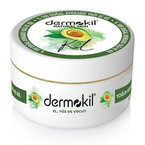 Dermokil Avokado Yağı & Kil Nemlendirici Bakım Kremi 300 ML