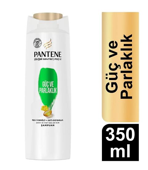 Pantene Güç Ve Parlak Şampuan 350 ml