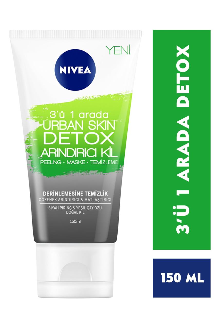 Nivea 3'ü1 Arada Detox Arındırıcı Kil 150 ML