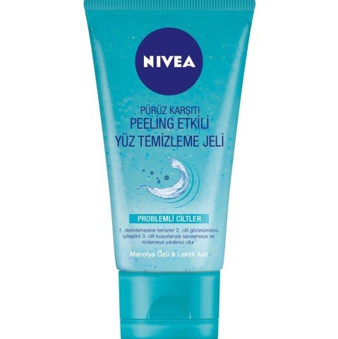 Nivea Pürüz Karşıtı Peeling Etkili Yüz Temizleme Jeli 150 ML