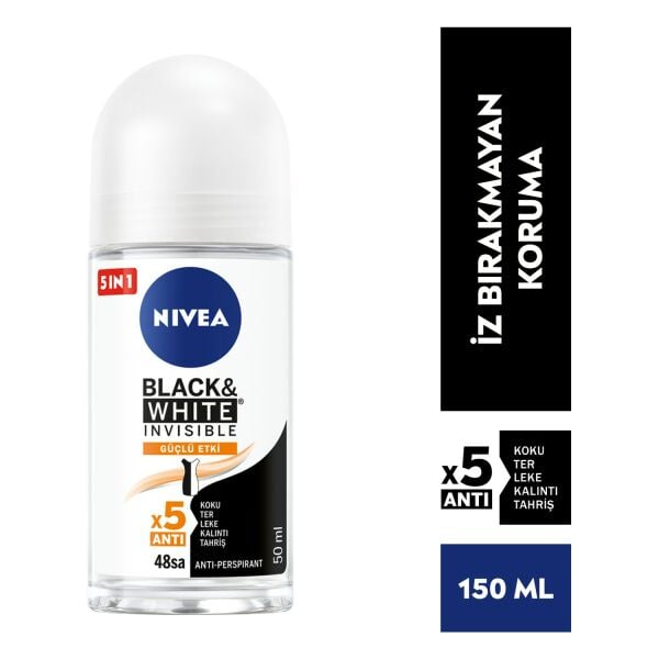 Nivea İnvisible Güçlü Etki Rollon 50 ml