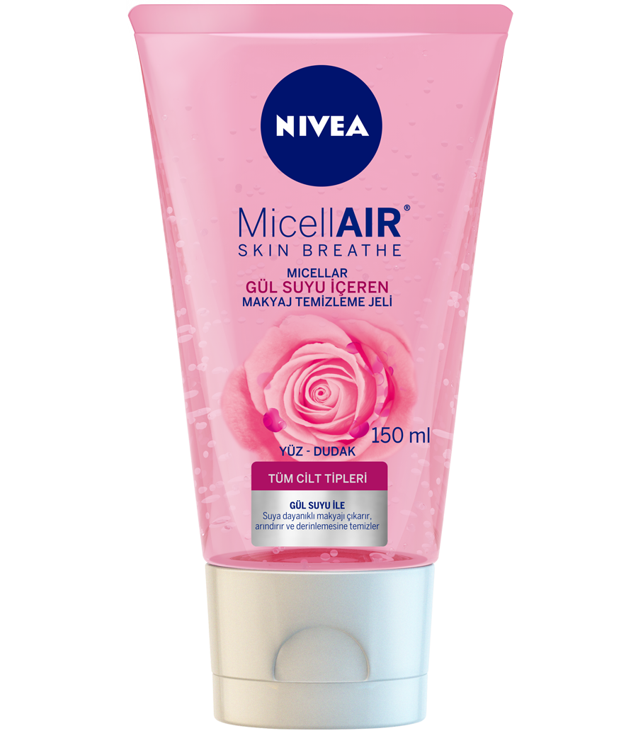 Nivea Micellar Gülsuyu İçeren Makyaj Temizleme Jeli 150 ML