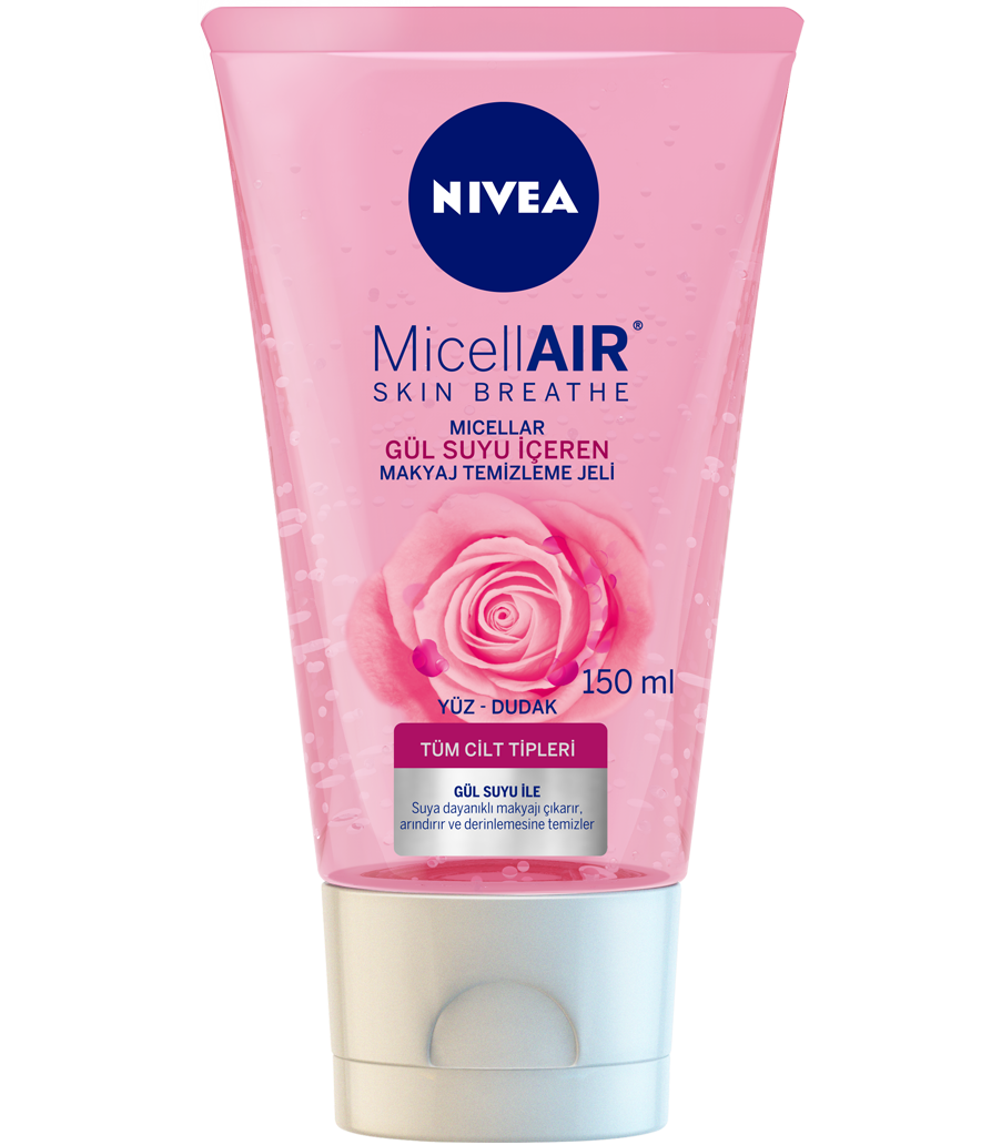 Nivea Micellar Gülsuyu İçeren Makyaj Temizleme Jeli 150 ML