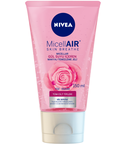 Nivea Micellar Gülsuyu İçeren Makyaj Temizleme Jeli 150 ML
