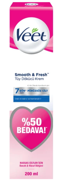 Veet Hassas Tüy Dökücü Krem 200 ml