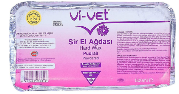 Vi-vet  Pudralı  Kalıp Ağda 500 ml