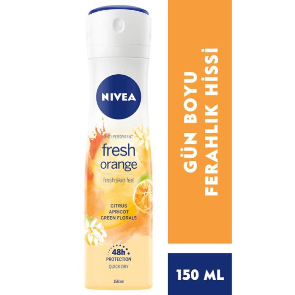 Nivea Fresh Orange Deodorant 150 ml