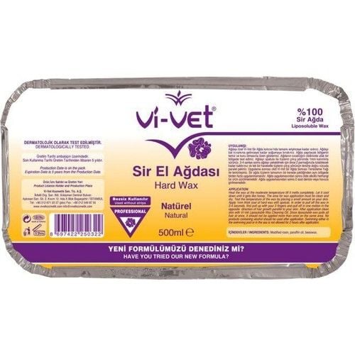 Vi-vet  Natural Kalıp Ağda 500 ML