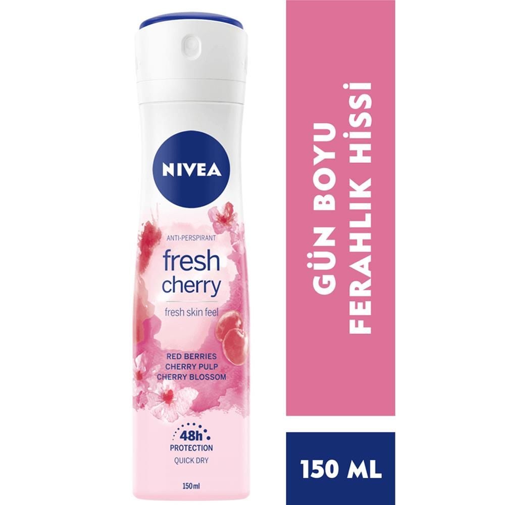 Nivea Fresh Cherry Deodorant 150 ml