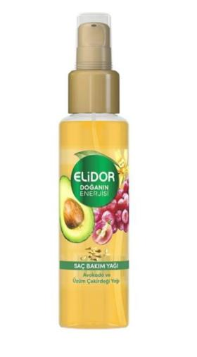 ELİDOR AVOKADO VE ÜZÜM ÇEKİRDEĞİ SAÇ BAKIM YAĞI 80 ML