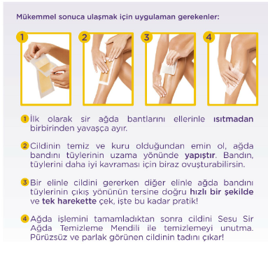 Sesu Normal Sir Ağda Bantları 42'li