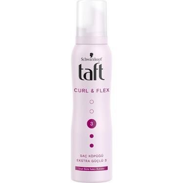 TAFT CURL FLEX SAÇ KÖPÜĞÜ 150 ML
