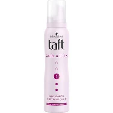 TAFT CURL FLEX SAÇ KÖPÜĞÜ 150 ML