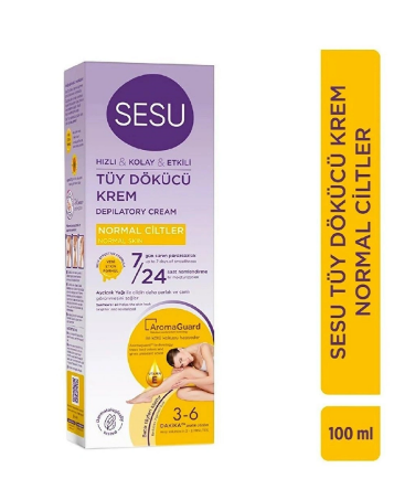 Sesu Normal Tüy Dökücü Krem 100 ml