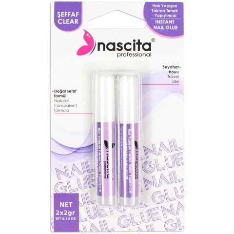 Nascita Takma Tırnak Yapıştırıcısı 2' li
