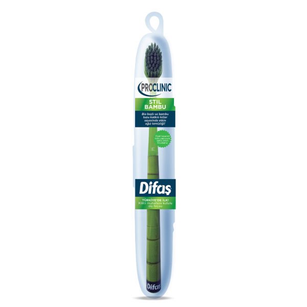 Difaş Pro Clinic Stil Bambu Diş Fırçası