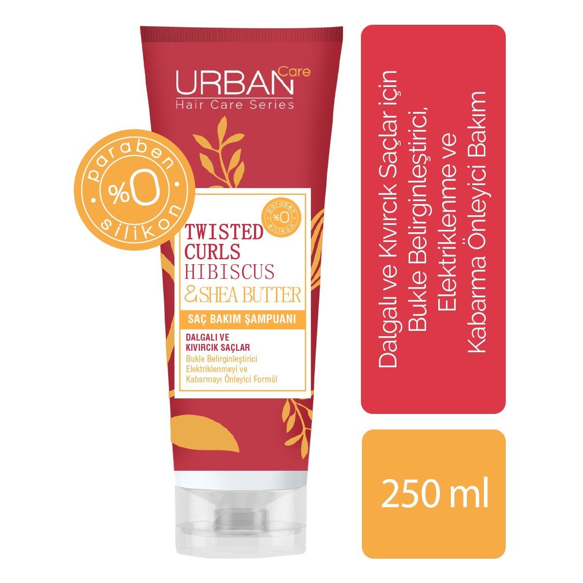 Urban Twısted Curls Hıbıscus & Shea Butter Şampuan 250 ml