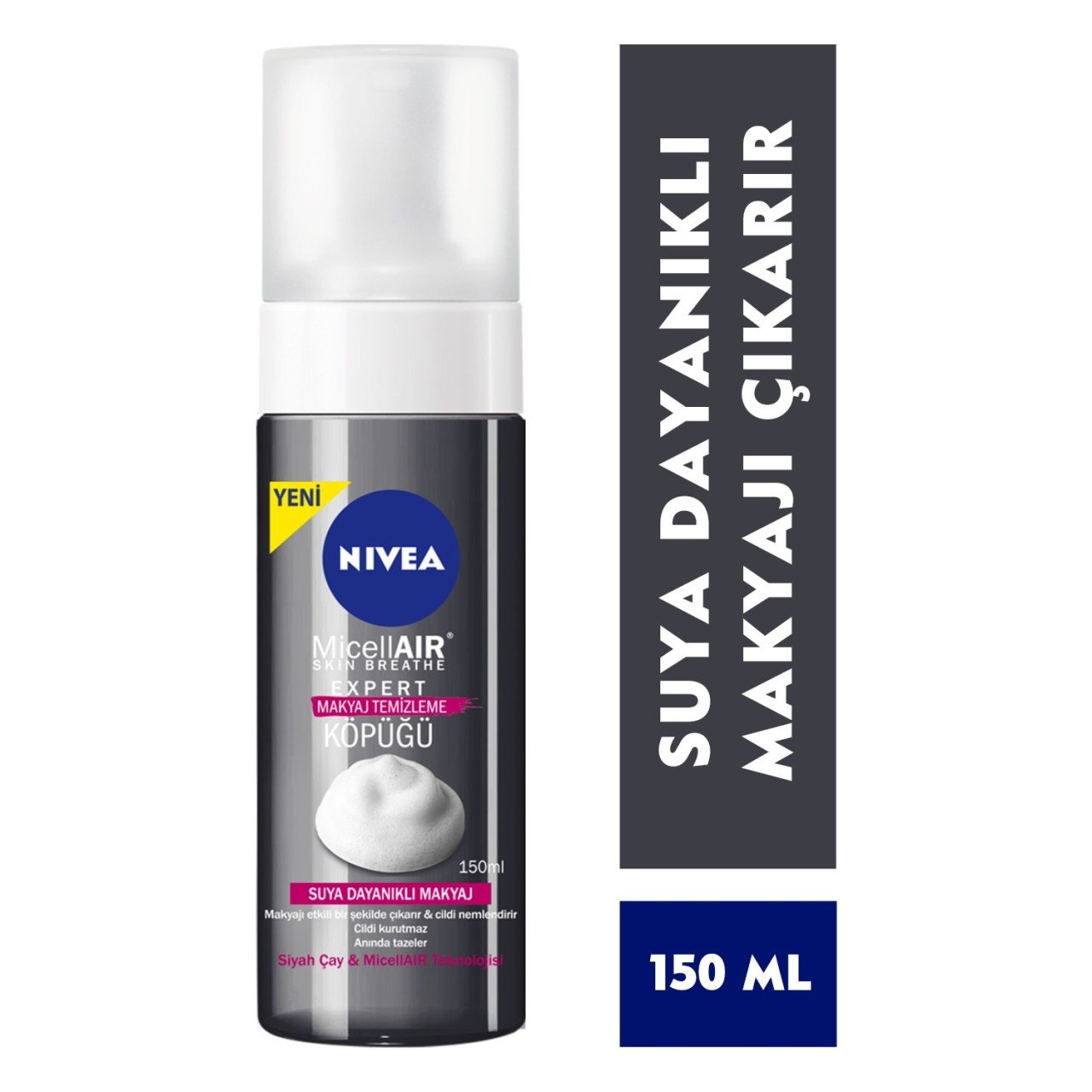 Nivea Mıcellar Expert Makyaj Temizleme Köpüğü 150 ML