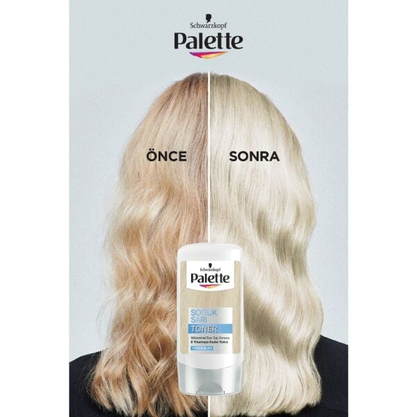 PALETTE SOĞUK SARI TONER 150 ML