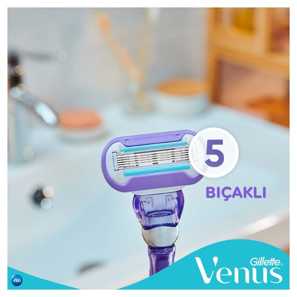 Gillette Venus Swirl Extra Smooth Kadın Tıraş Bıçağı 2'li