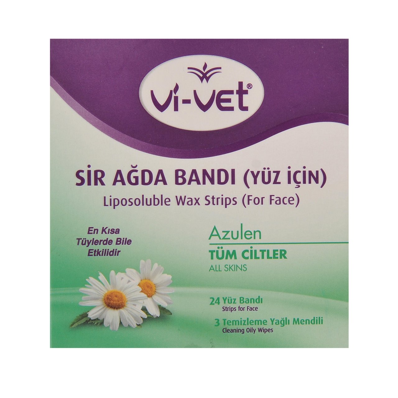 Vi-vet Sir Ağda Bant (Yüz İçin) 24' lü (Azulen)