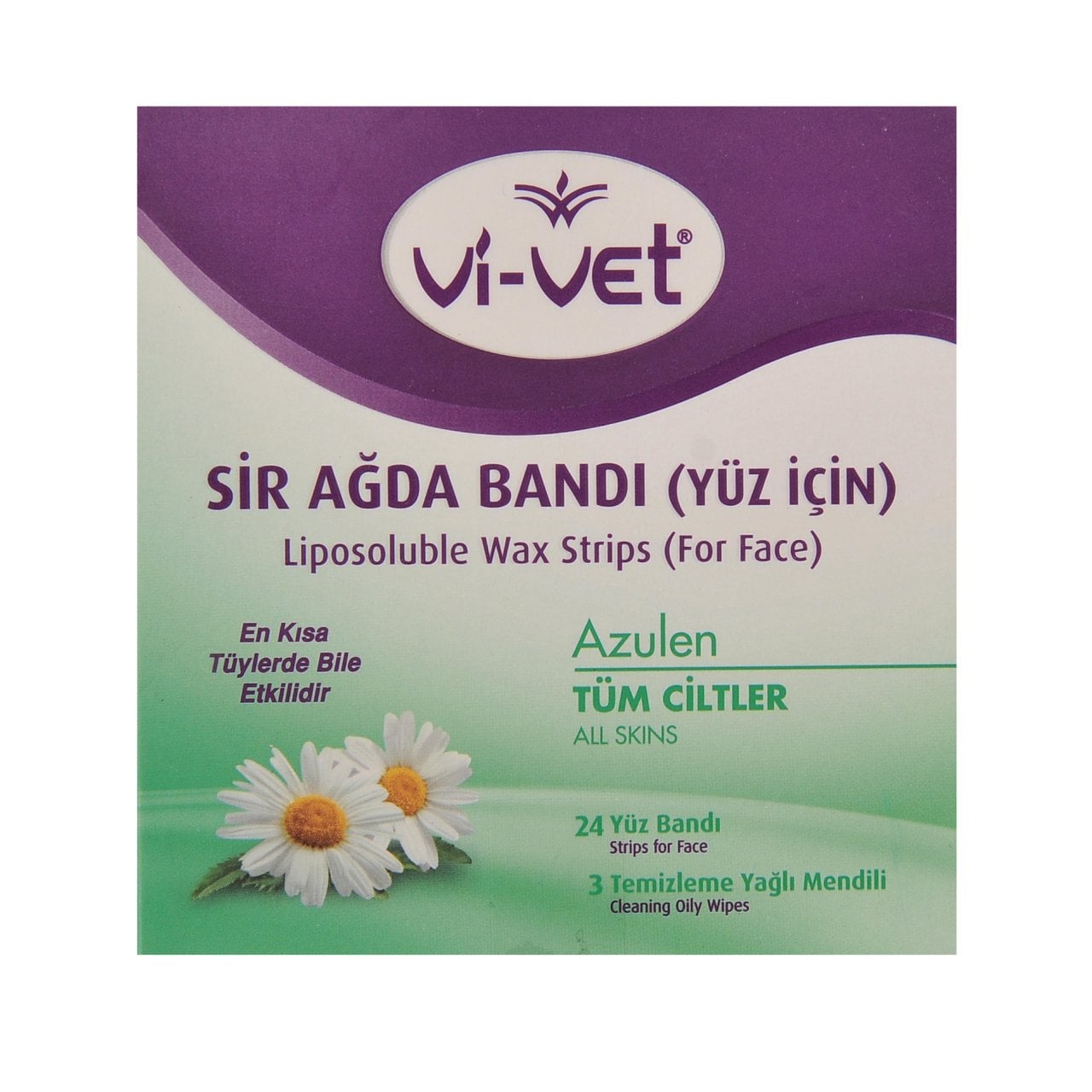 Vi-vet Sir Ağda Bant (Yüz İçin) 24' lü (Azulen)
