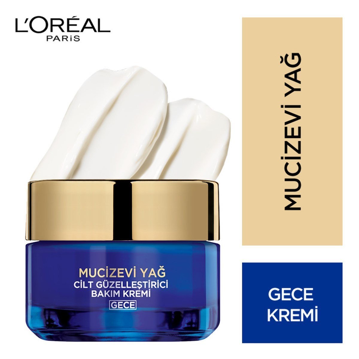 L'oreal Paris Mucizevi Yağ Gece Kremi 50 ML