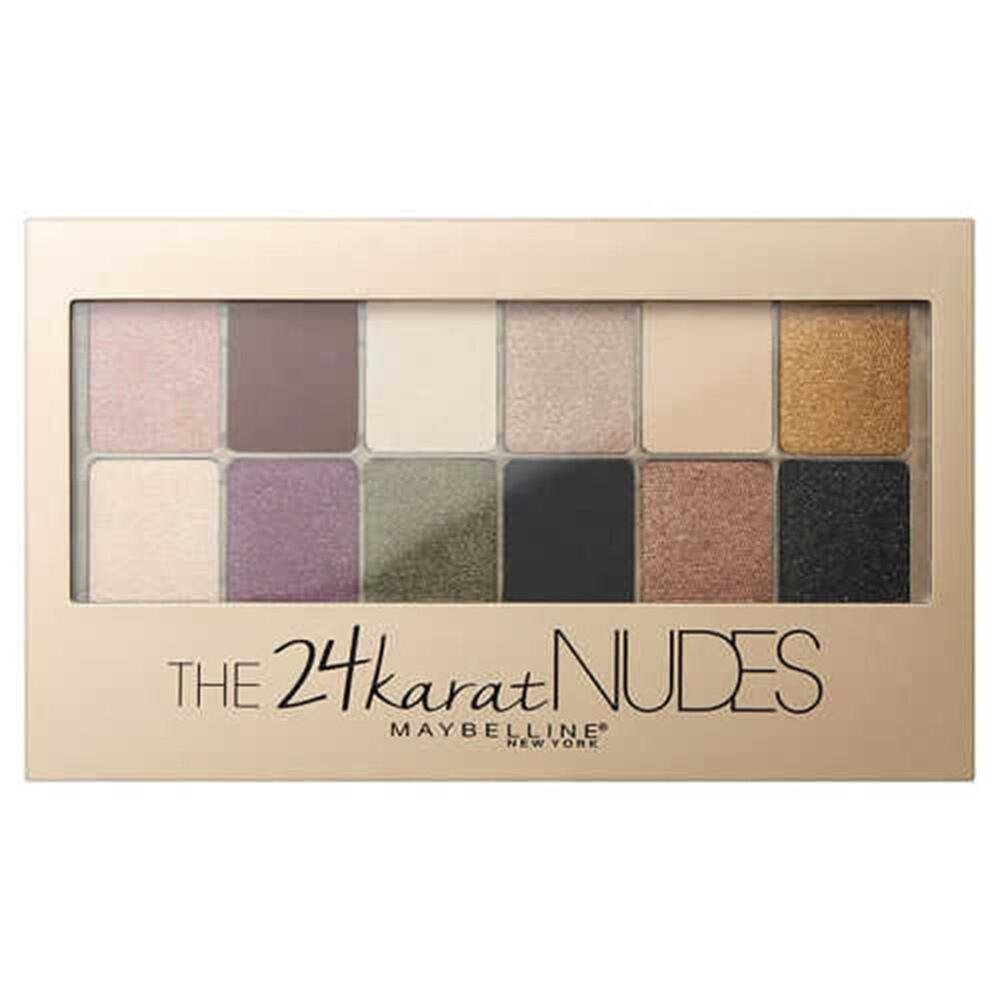 Maybelline The 24 Karal Nudes  Far Paleti