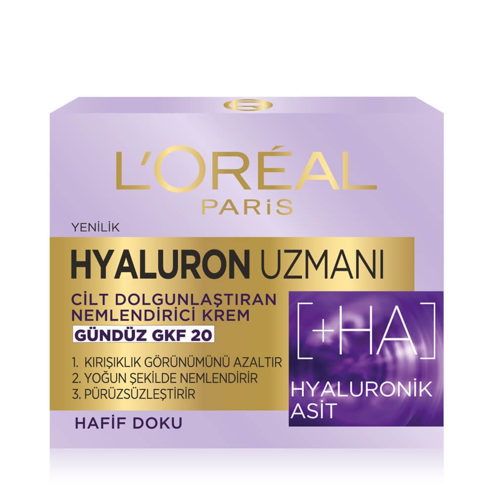 L'oreal Paris Hyaluron Uzmanı Cilt Dolgunlaştırıcı Gündüz Kremi 50 ML
