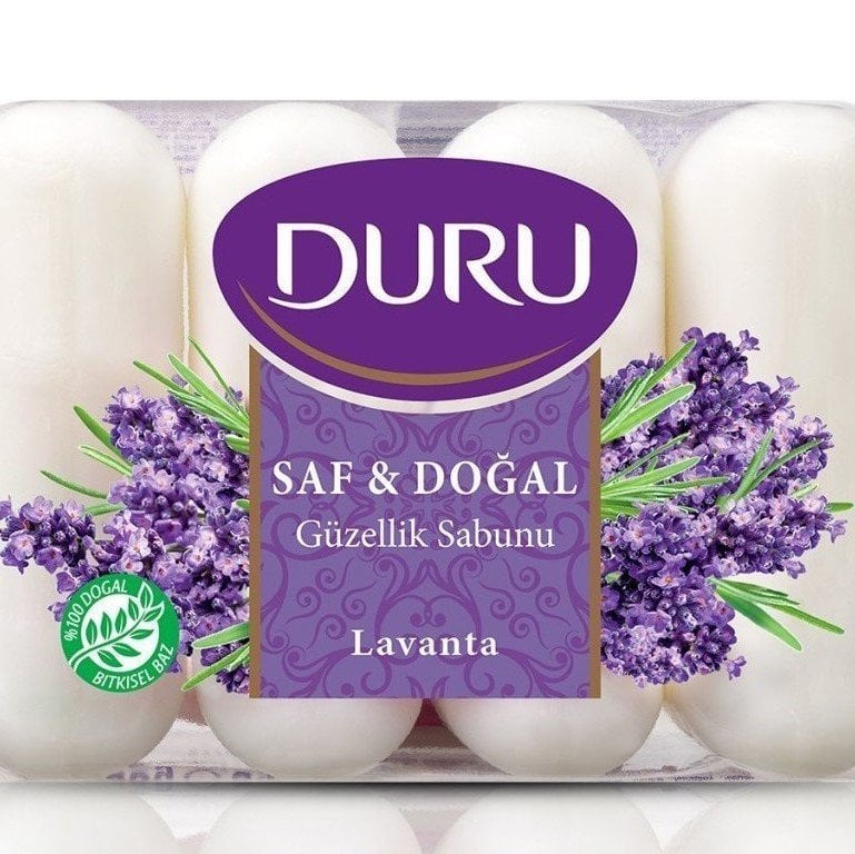 Duru Saf & Doğal Lavanta Kalıp Sabun 4x70g 280g