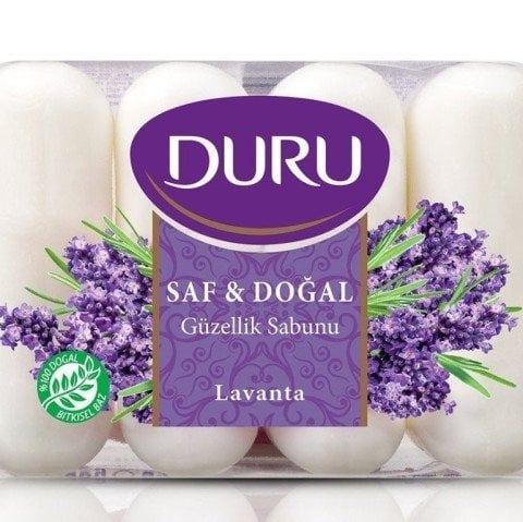 Duru Saf & Doğal Lavanta Kalıp Sabun 4x70g 280g