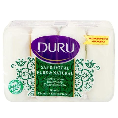 Duru Saf & Doğal Klasik Kalıp Sabun 4x70g 280g