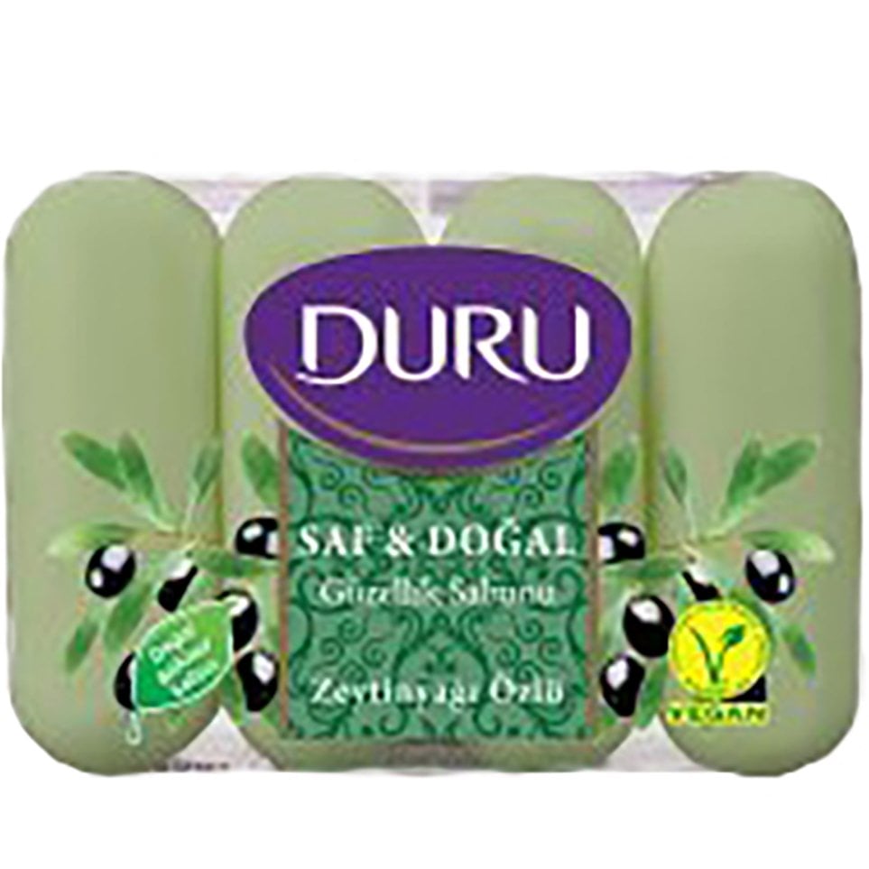 Duru Saf & Doğal Zeytinyağı Özlü Kalıp Sabun 4x70 g 280 g