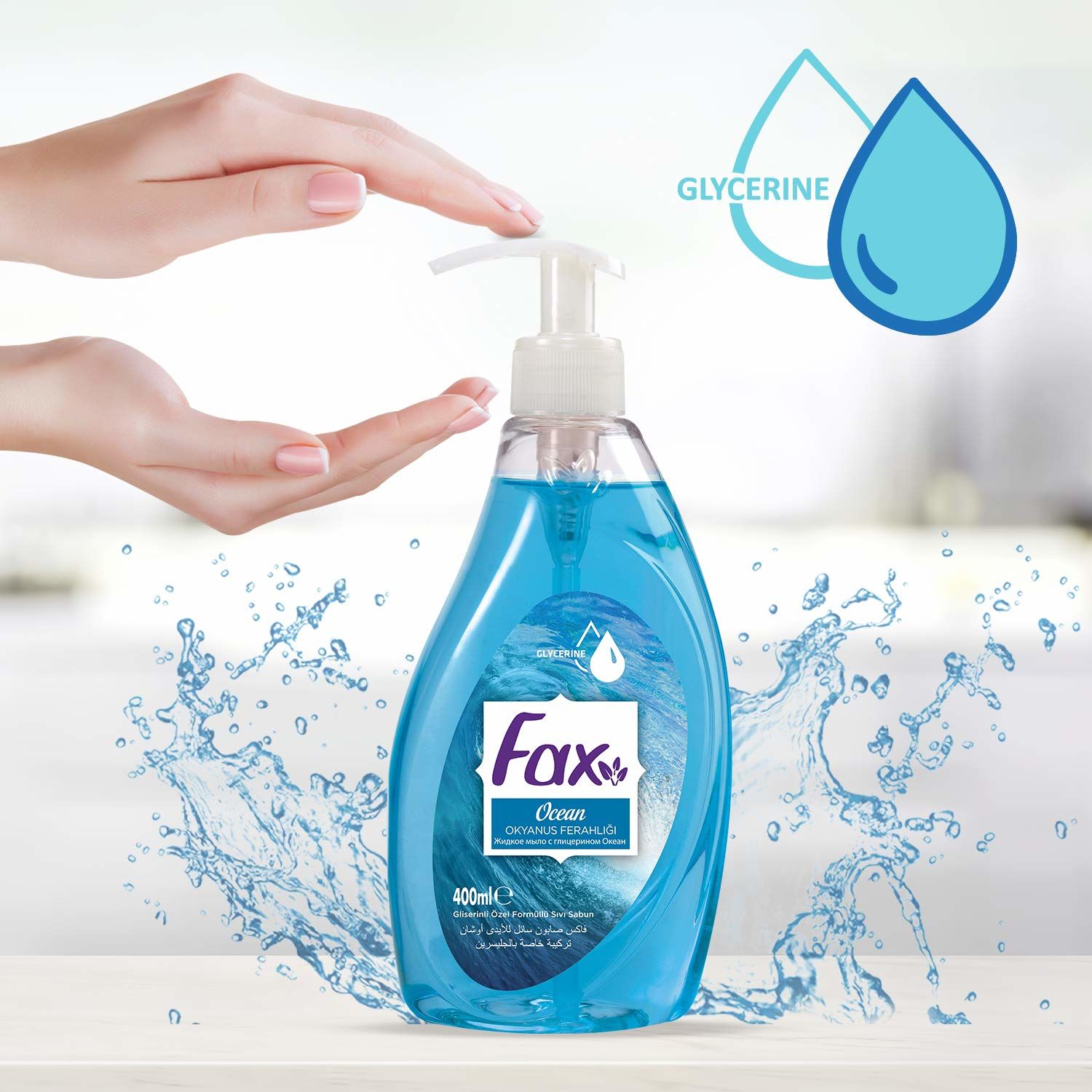Fax Okyanus Freahlığı Sıvı Sabun 400 ml