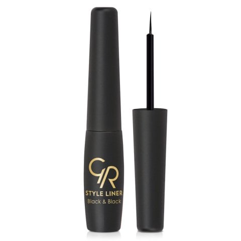 Golden Rose Style Liner Black & Black No: 14