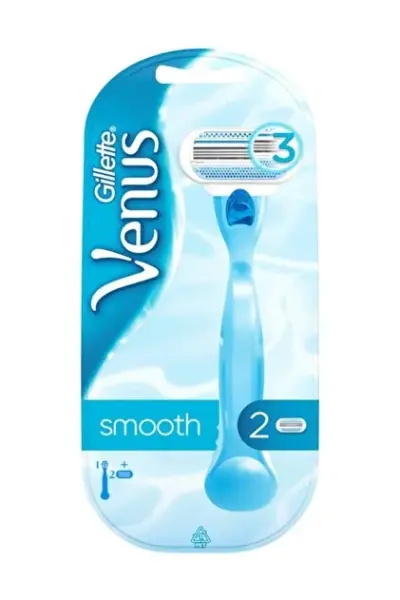 Gillette Venüs Kadın Tıraş Yedekli Makinesi Smooth