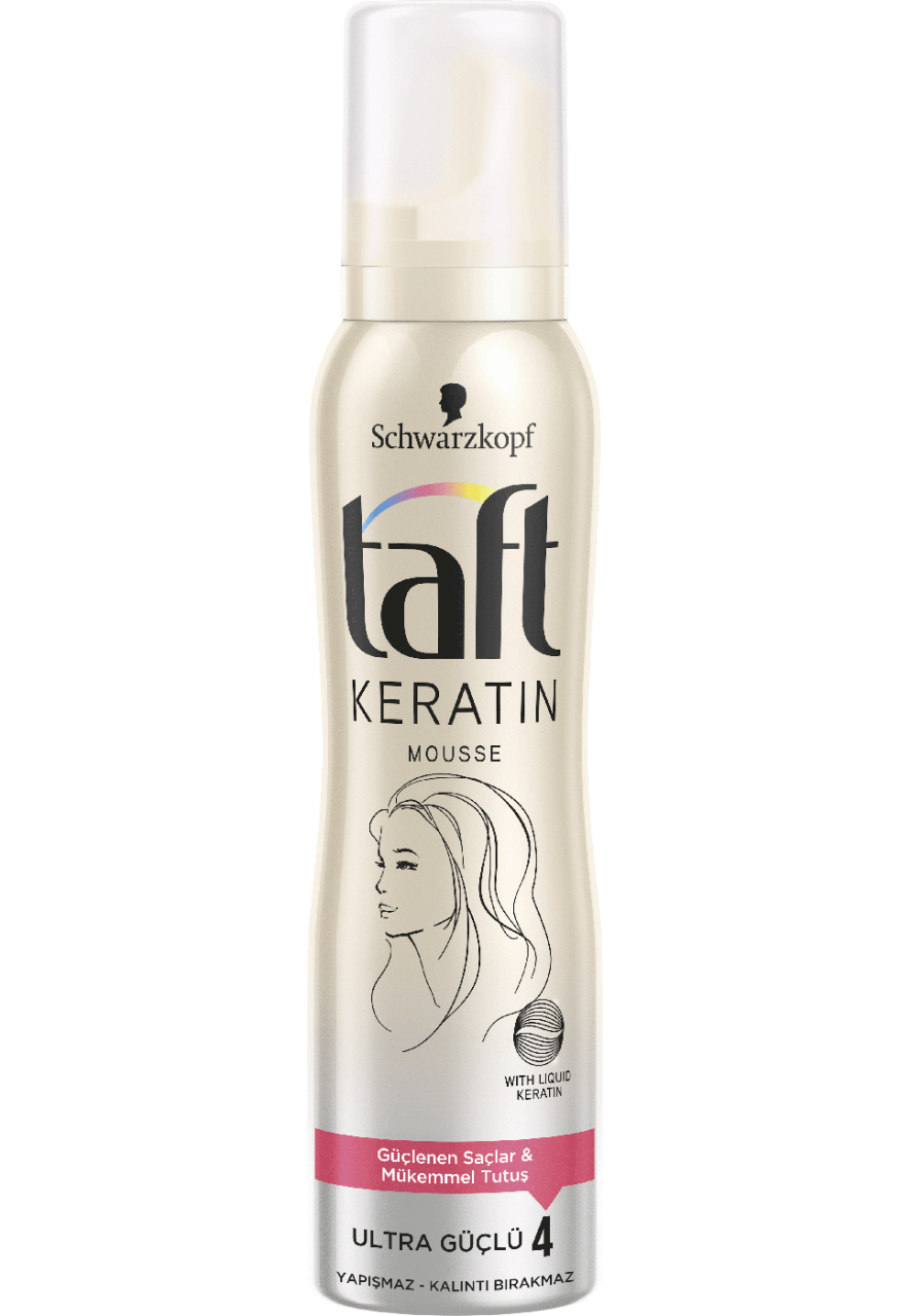 Taft Keratin Saç Köpüğü 4 Num 150 ml