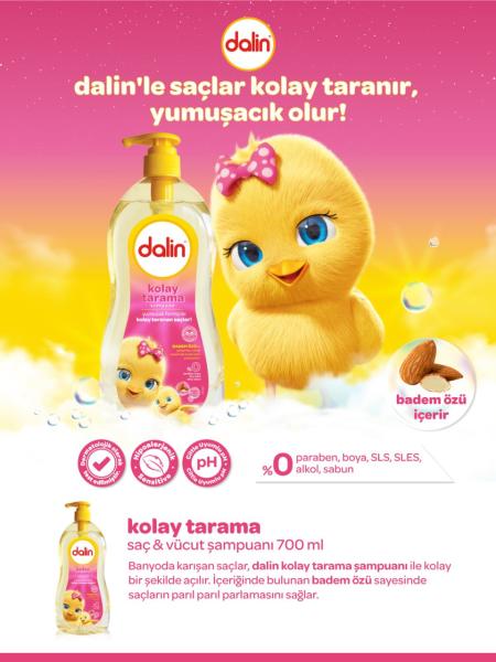 Dalin Saç ve Vücut Bebek Şampuanı 700 ml