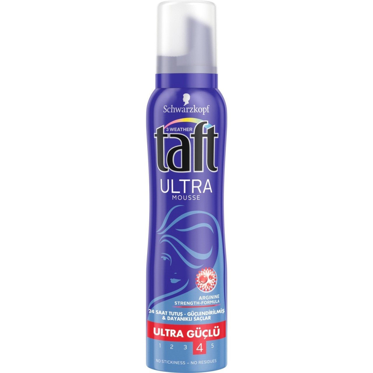 Taft Ultra Saç Köpüğü 4 Num 150 ml