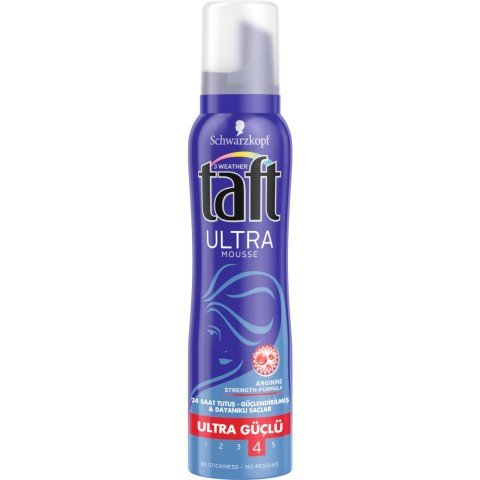 Taft Ultra Saç Köpüğü 4 Num 150 ml
