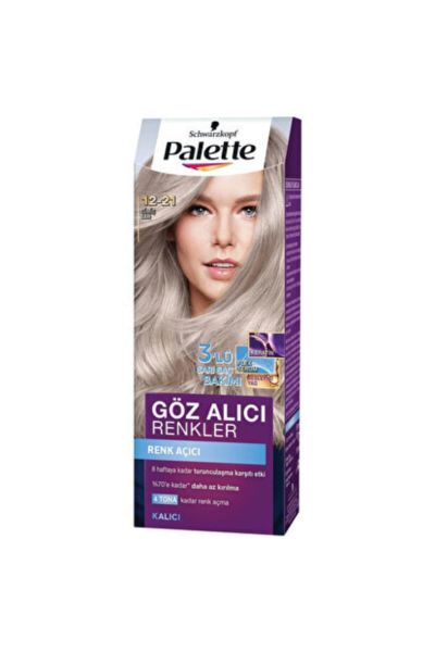 Palette Göz Alıcı Renkler 12-21 Gümüş Sarısı