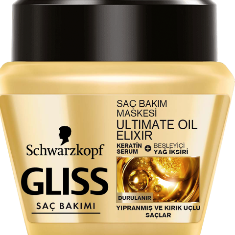 Gliss Ultımate Oıl Elıxır Saç Bakım Maskesi 300 ml