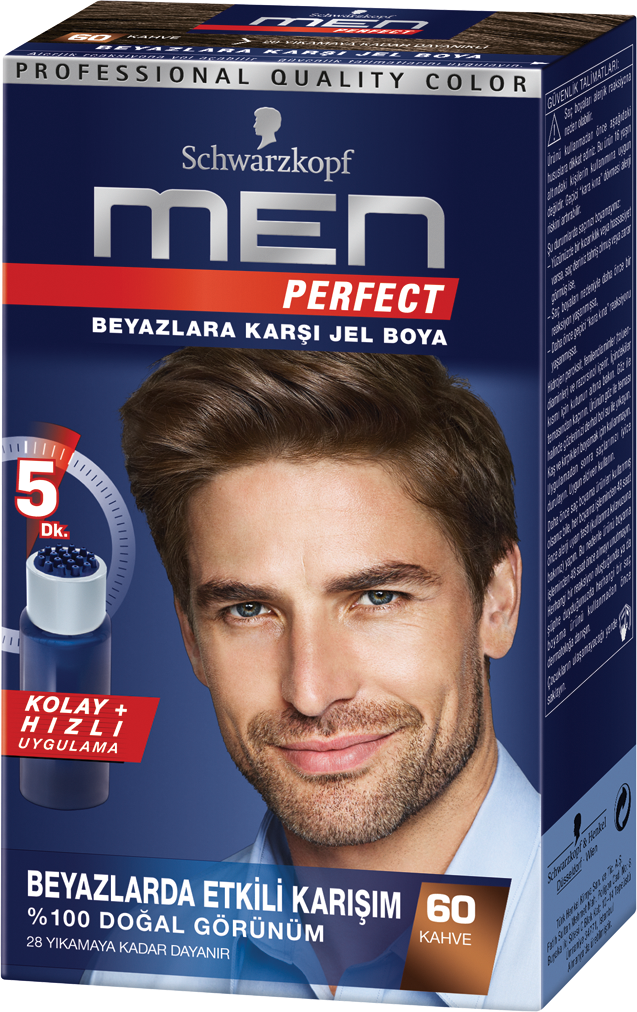 Men Perfect Saç Boyası 60 Kahve