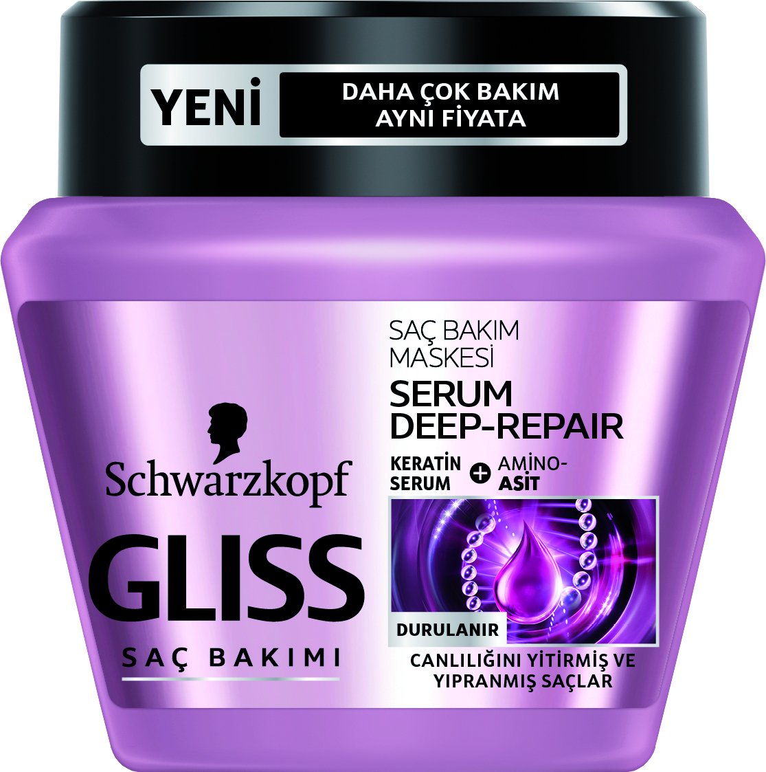 Gliss Serum Deep -Repair Saç Bakım Maskesi 300 ml