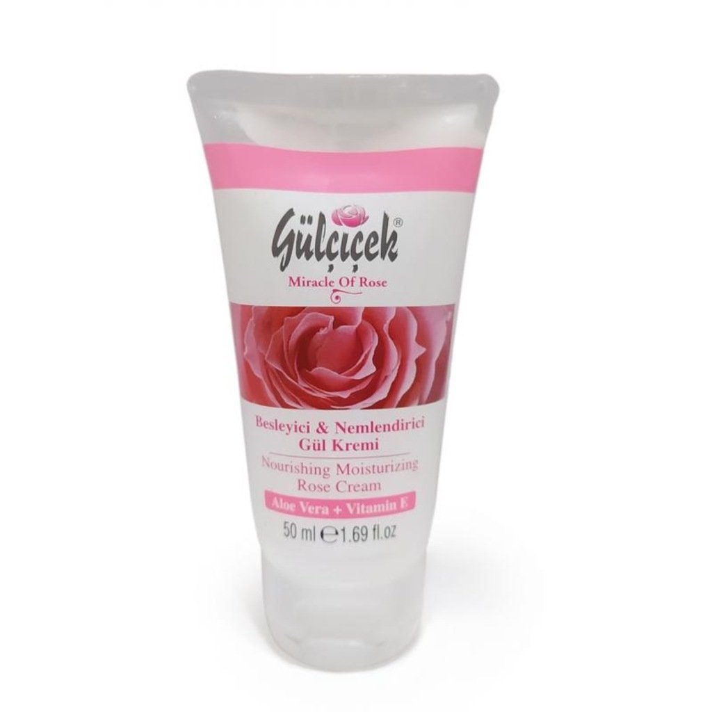 Gülçiçek Aloe Veralı Gül Kremi 50 ml
