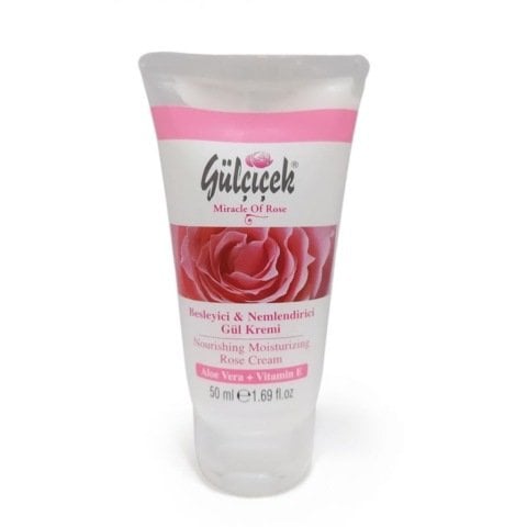 Gülçiçek Aloe Veralı Gül Kremi 50 ml