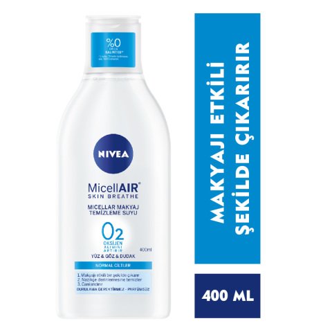 Nivea Clean Normal Ciltler İçin Makyaj Temizleme Suyu 400 ML